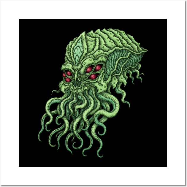 Cthulhu - Azhmodai 23 Wall Art by azhmodai